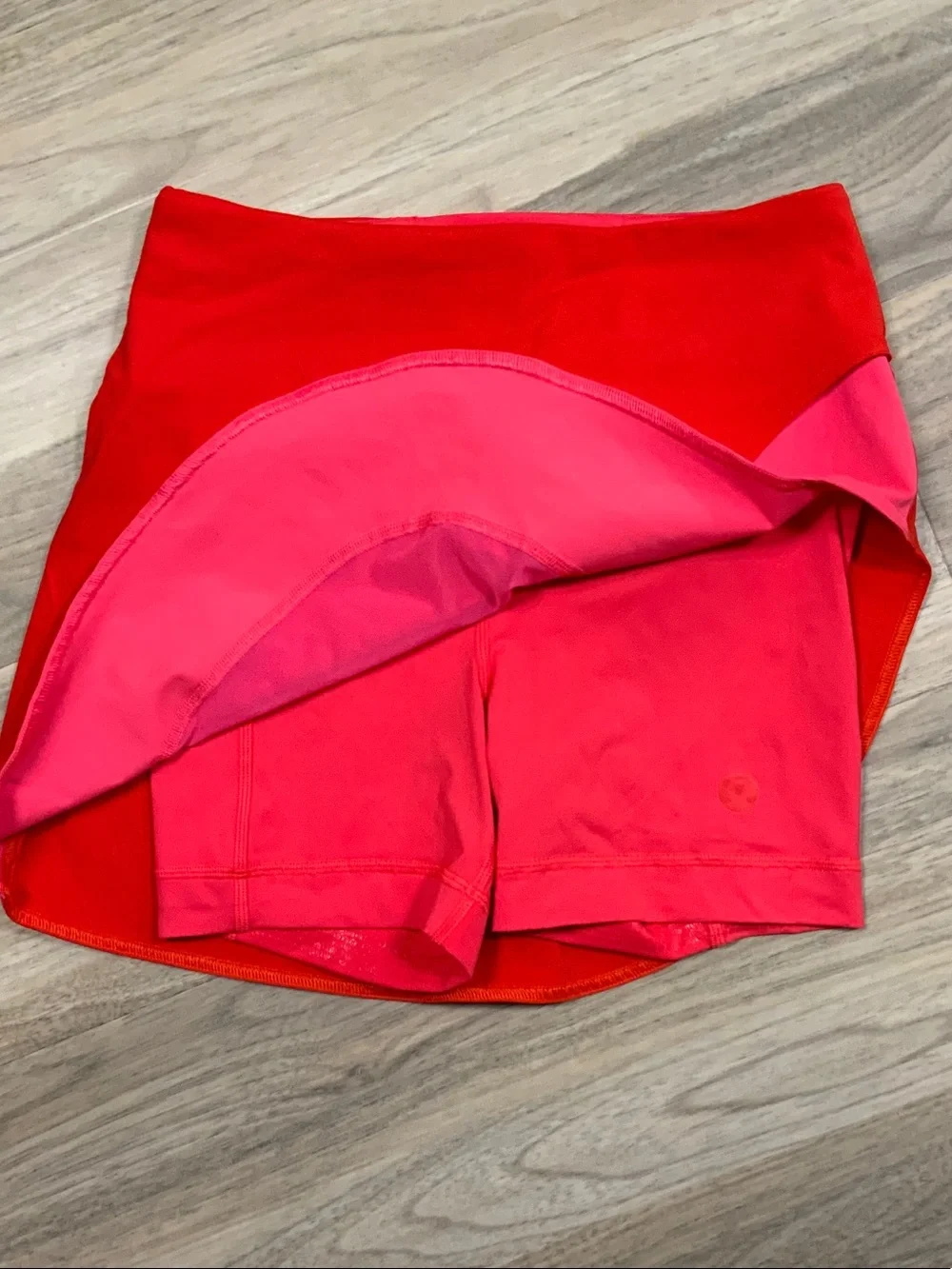 lululemon Asymmetrical HR Tennis Skirt w/ Built In Shorts